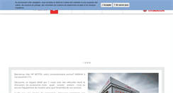 Desktop Screenshot of hp-motos.com