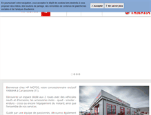 Tablet Screenshot of hp-motos.com